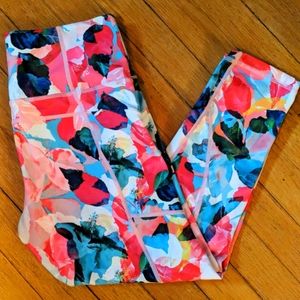 ZYIA Floral Zipper Light N Tight